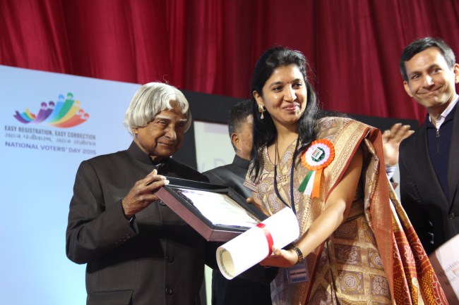 APJ Abdul Kalam honoring with the CSO Awards 